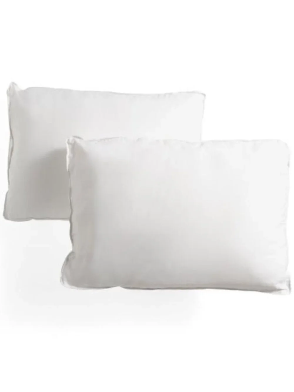 Hotel Collection White Down Alternative Pillow with Organic Cotton Cover